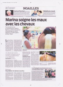 article équithérapie observateur